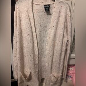 Women's Cream Speckled Sweater